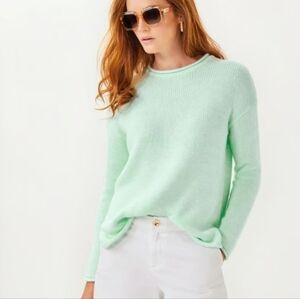 Lilly Pulitzer Mint Green Crew Neck Sweater